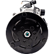 2010 Mitsubishi Lancer Ralliart - A/C Compressor, GAS, 6 Groove; Qs90, With Clutch, 6-Groove Pulley, 2.0L 4Cyl