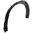Front, Passenger Side Fender Trim, Textured Black, 4 Cyl., 2.0L Engine