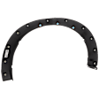 Front, Passenger Side Fender Trim, Textured Black, 4 Cyl., 2.0L Engine