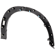 Front, Passenger Side Fender Trim, Textured Black, 4 Cyl., 2.0L Engine