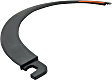 2019 Mini Cooper - Front, Passenger Side, Fender Flares, For Models without Parking Aid Sensor, Primed