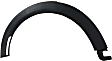 Front, Driver Side Fender Trim, Textured Black