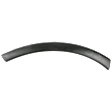 Front, Driver Side, Front Section Fender Flares, Textured Black
