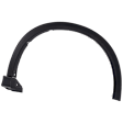 Front, Passenger Side Fender Flares, Black