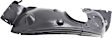  Front, Passenger Side Fender Liner, Hatchback, Base Model