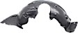  Front, Passenger Side Fender Liner, Hatchback, Base Model