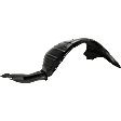 Front, Driver Side, Rear Section Fender Liner
