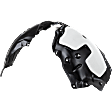 Front, Passenger Side, Rear Section Fender Liner