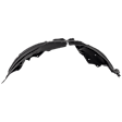Front, Driver Side, Rear Section Fender Liner CAPA Certified