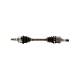 Front, Driver Side Axle Assembly, 1.6L Engine, Naturally Aspirated, Automatic CVT Transaxle