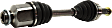 Front, Passenger Side Axle Assembly, Automatic Transmission