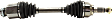 Front, Passenger Side Axle Assembly, Automatic Transmission
