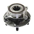 Front, Driver or Passenger Side Wheel Hub, With Bearing, 5 x 4.5 in. Bolt Pattern, AWD