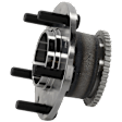 Rear, Driver or Passenger Side Wheel Hub, With Bearing, 5 x 4.5 in. Bolt Pattern
