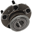 Rear, Driver or Passenger Side Wheel Hub, With Bearing, 5 x 4.5 in. Bolt Pattern