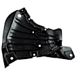 Front, Passenger Side, Outer Engine Splash Shield, Engine Under Cover, Outer Section, CAPA CERTIFIED