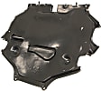 Center Engine Splash Shield, Engine Under Cover, Vacuum Form, With Extension Sheet, 8 Cyl., 5.5L Engine