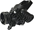 Thermostat Housing - Black, Direct Fit, Sold individually, Gas, Includes Sensor and Gasket