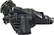 Thermostat Housing - Black, Direct Fit, Sold individually, Gas, Includes Sensor and Gasket