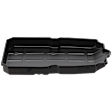 Transmission Pan - Black, Steel, Stock Depth, Sold Individually