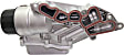 Oil Filter Housing -  Assembly, With Oil Cooler and Filter