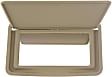 Sun Visor, Beige, Direct Fit, Sold Individually