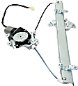 2003-2006 Mitsubishi Lancer - Front, Driver Side Power Window Regulator, With Motor