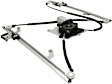 Front, Passenger Side Window Regulator, Power, With 6-Prong Connector