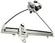Front, Driver Side Power Window Regulator, With Motor