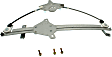 Front, Driver Side Power Window Regulator, Without Motor