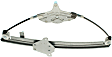 Front, Driver Side Power Window Regulator, Without Motor