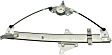 Front, Driver Side Power Window Regulator, Without Motor