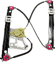 2006 Mercedes Benz S350 - Front, Driver Side Power Window Regulator, Without Motor