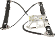 2006 Mercedes Benz S350 - Front, Driver Side Power Window Regulator, Without Motor