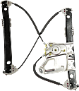 2006 Mercedes Benz S350 - Front, Driver Side Power Window Regulator, Without Motor