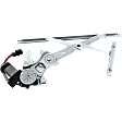 Front, Passenger Side Power Window Regulator, With Motor