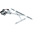 Front, Passenger Side Power Window Regulator, With Motor