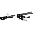 Front, Passenger Side Power Window Regulator, With Motor