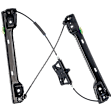 Front, Driver Side, Window Regulator, Power, without Motor