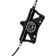 Front, Driver Side, Window Regulator, Power, without Motor