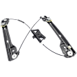 Front, Passenger Side Window Regulator Power, without Motor, 292 Body, Sport Utility Coupe