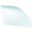 Front, Passenger Side Door Glass, Green Tint, FD20213GTN