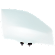 Front, Passenger Side Door Glass, Green Tint, FD21866GTY