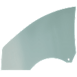 Front, Passenger Side Door Glass, Green Tint, Replaces NAGS Number FD26227GTN