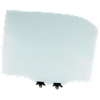 Sedan Rear, Driver Side Door Glass, Green Tint, FD21444GTY