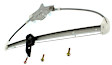 Rear, Driver Side Power Window Regulator, Without Motor