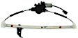 Rear, Passenger Side Power Window Regulator, With Motor