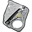 Rear, Passenger Side Power Window Regulator, Without Motor