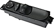Front, Driver Side Window Switch, Black