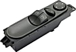 Front, Driver Side Window Switch, Black